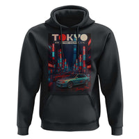Distress JDM Tokyo Japan Drift Race Car Hoodie Retro Vintage Japanese Graphic - Wonder Print Shop