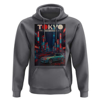 Distress JDM Tokyo Japan Drift Race Car Hoodie Retro Vintage Japanese Graphic - Wonder Print Shop