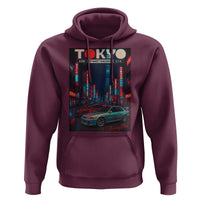 Distress JDM Tokyo Japan Drift Race Car Hoodie Retro Vintage Japanese Graphic - Wonder Print Shop