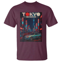 Distress JDM Tokyo Japan Drift Race Car T Shirt Retro Vintage Japanese Graphic - Wonder Print Shop