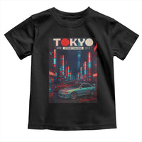 Distress JDM Tokyo Japan Drift Race Car Toddler T Shirt Retro Vintage Japanese Graphic - Wonder Print Shop