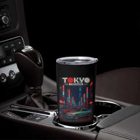 Distress JDM Tokyo Japan Drift Race Car Tumbler Cup Retro Vintage Japanese Graphic - Wonder Print Shop