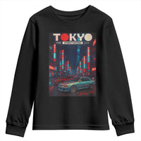 Distress JDM Tokyo Japan Drift Race Car Youth Sweatshirt Retro Vintage Japanese Graphic - Wonder Print Shop
