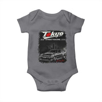 Retro JDM Drift Car Baby Onesie Japanese Tokyo Japan Drifting Race Car - Wonder Print Shop
