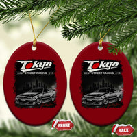 Retro JDM Drift Car Ceramic Ornament Japanese Tokyo Japan Drifting Race Car - Wonder Print Shop