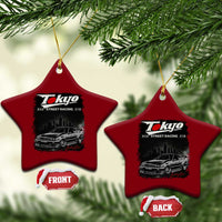 Retro JDM Drift Car Ceramic Ornament Japanese Tokyo Japan Drifting Race Car - Wonder Print Shop