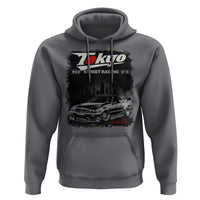 Retro JDM Drift Car Hoodie Japanese Tokyo Japan Drifting Race Car - Wonder Print Shop