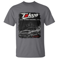 Retro JDM Drift Car T Shirt Japanese Tokyo Japan Drifting Race Car - Wonder Print Shop