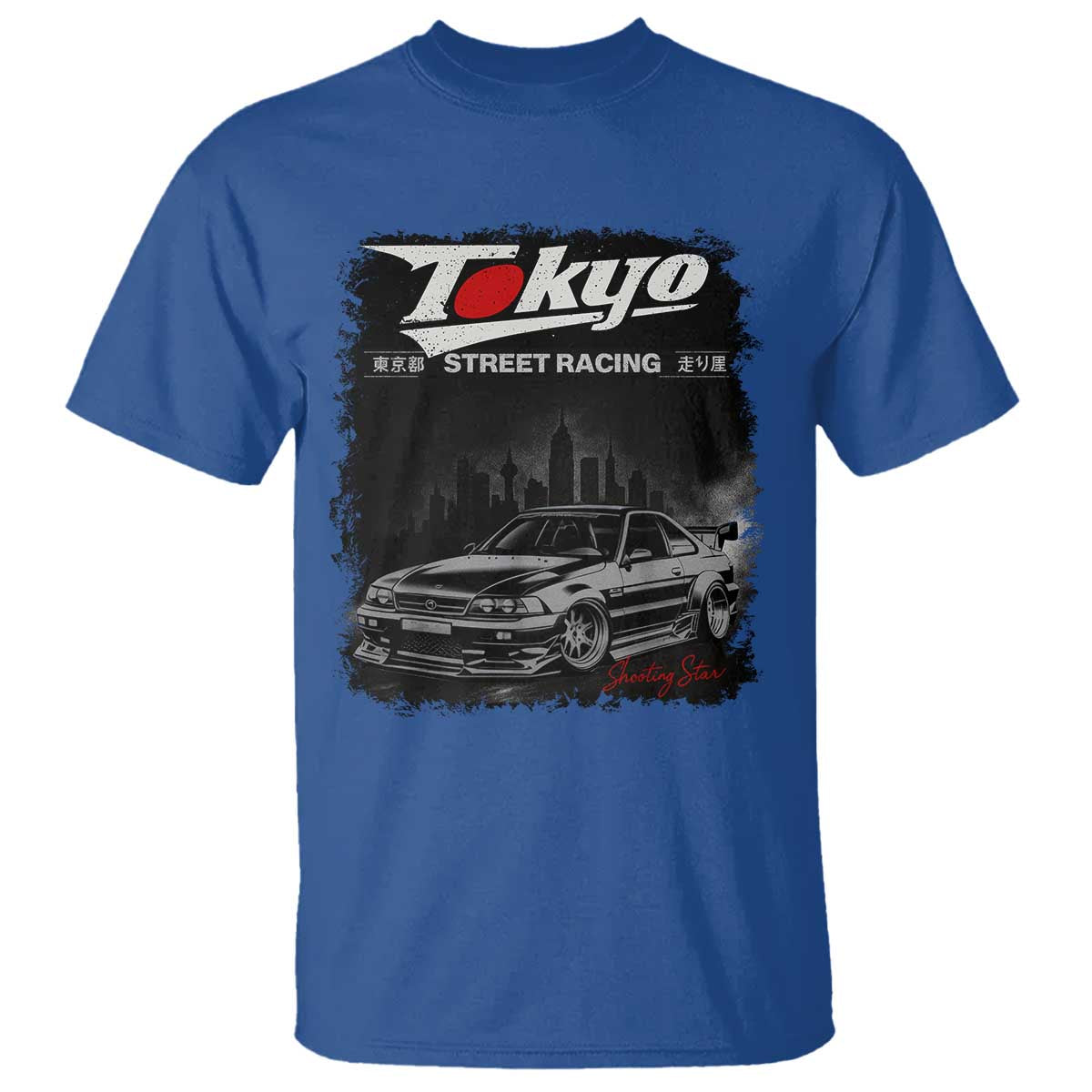Retro JDM Drift Car T Shirt Japanese Tokyo Japan Drifting Race Car - Wonder Print Shop