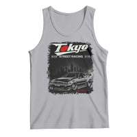 Retro JDM Drift Car Tank Top Japanese Tokyo Japan Drifting Race Car - Wonder Print Shop