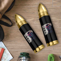 Japanese Mecha Robot Bullet Tumbler Samurai Inspired Futuristic Kanji Design