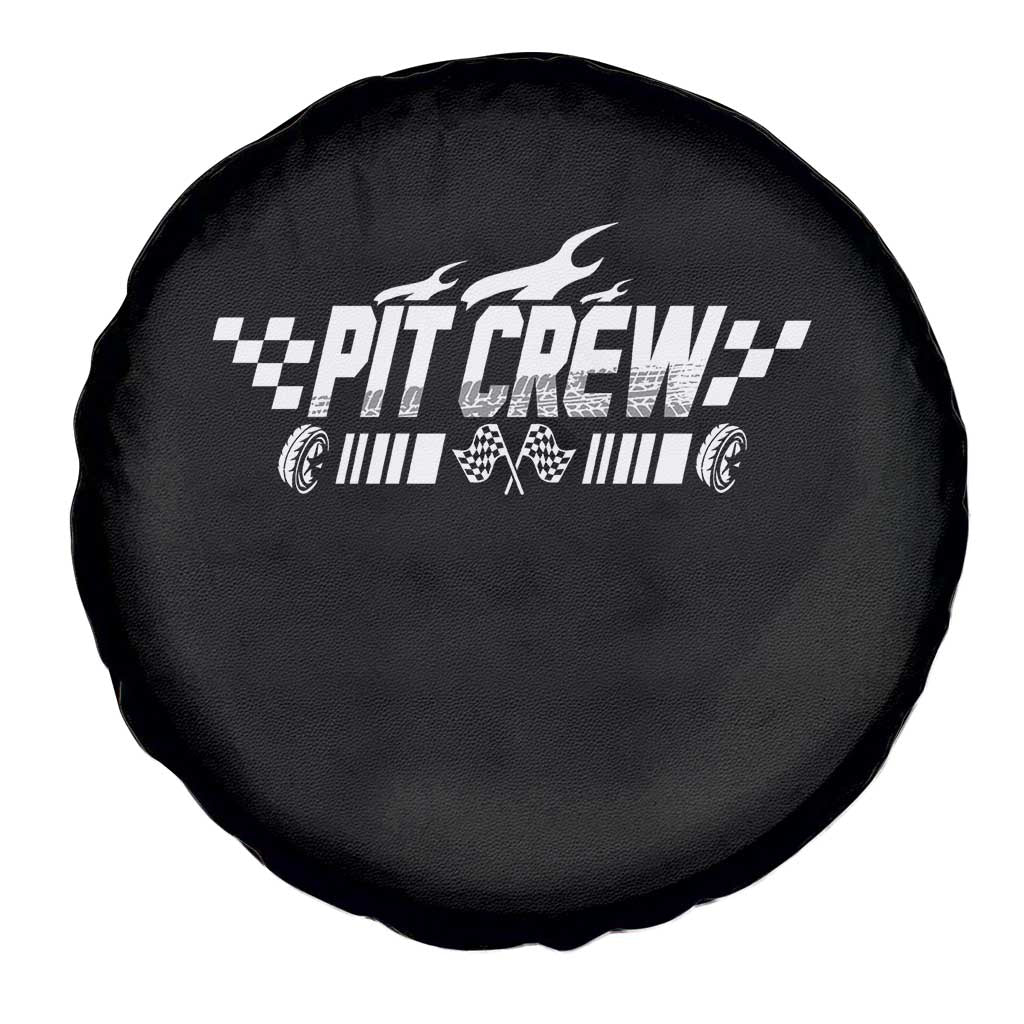 Pit Crew Spare Tire Cover Race Car Family Racing Birthday Hosting Parties - Wonder Print Shop