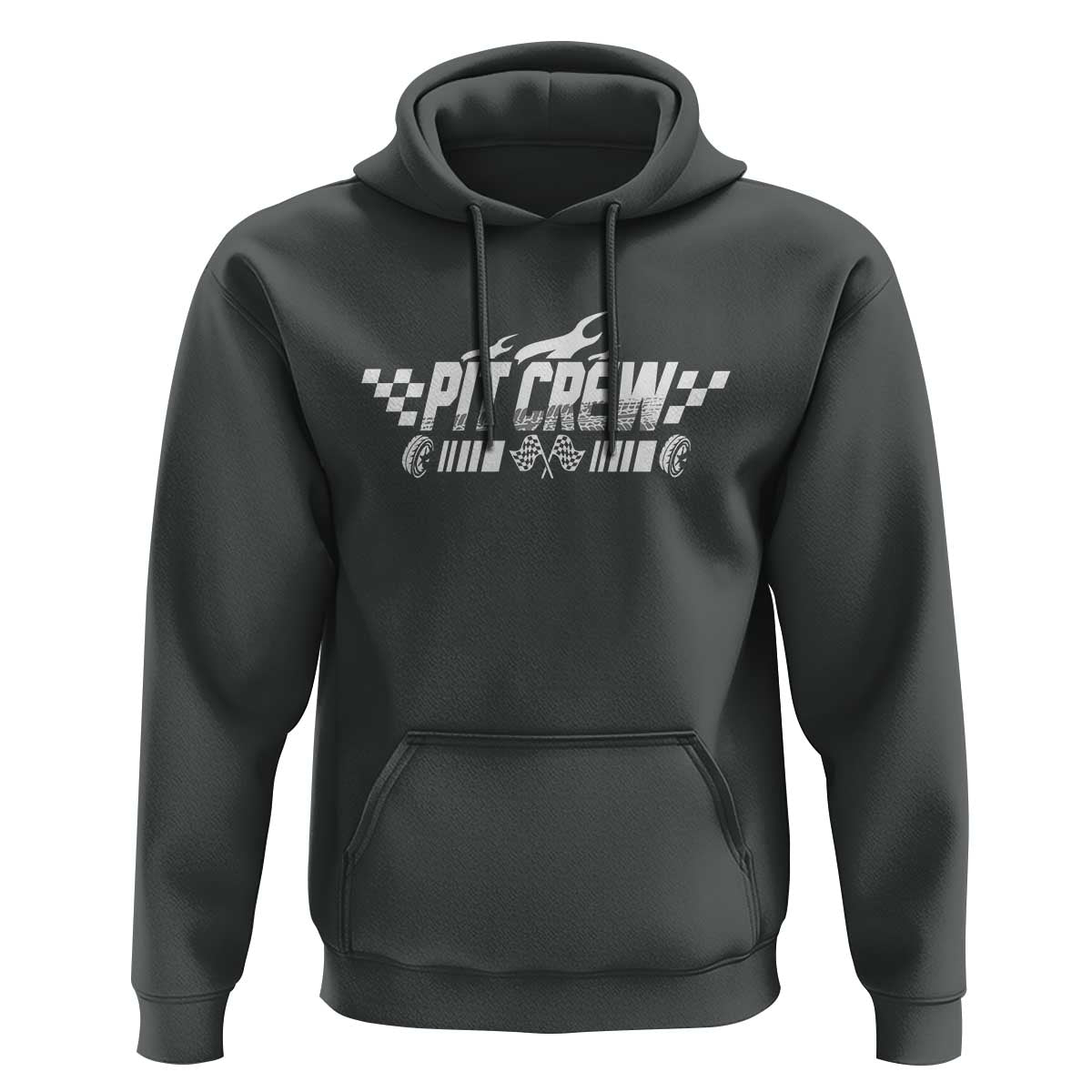 Pit Crew Hoodie Race Car Family Racing Birthday Hosting Parties - Wonder Print Shop