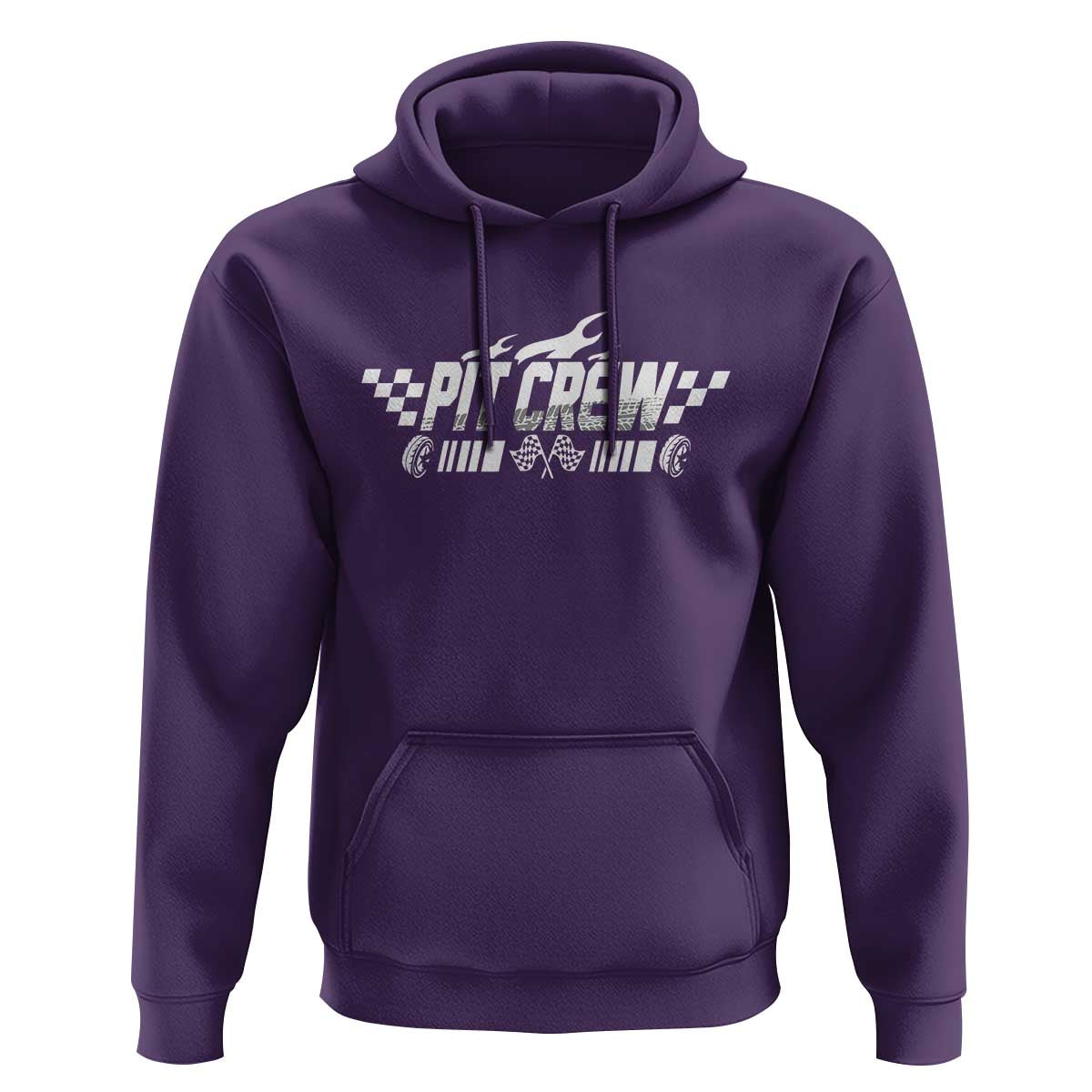 Pit Crew Hoodie Race Car Family Racing Birthday Hosting Parties - Wonder Print Shop