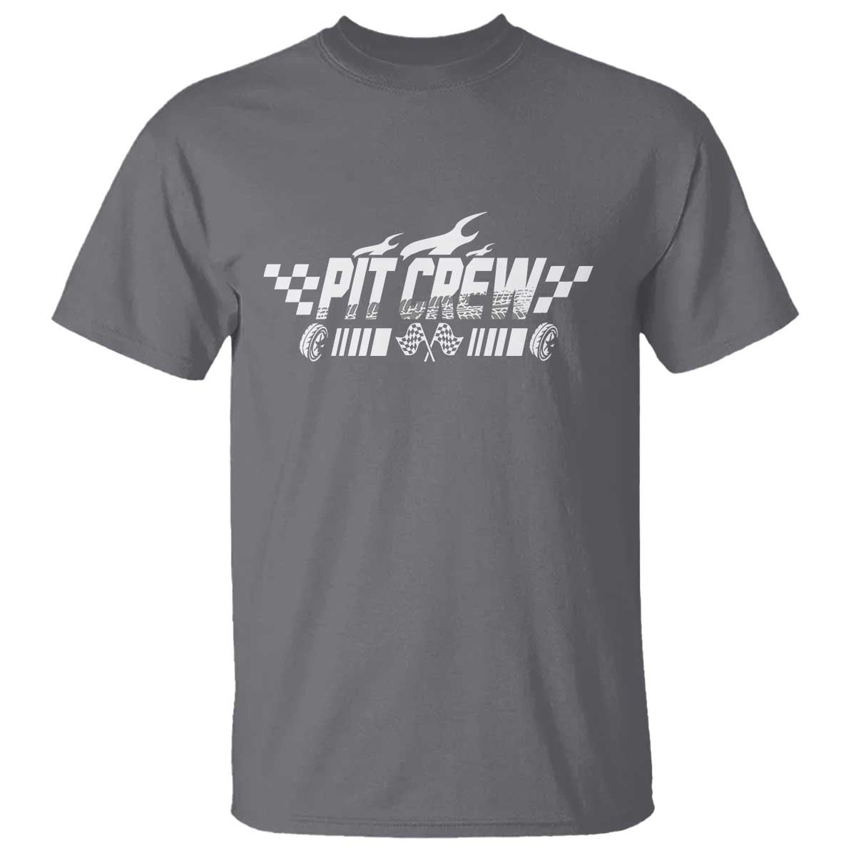 Pit Crew T Shirt Race Car Family Racing Birthday Hosting Parties - Wonder Print Shop