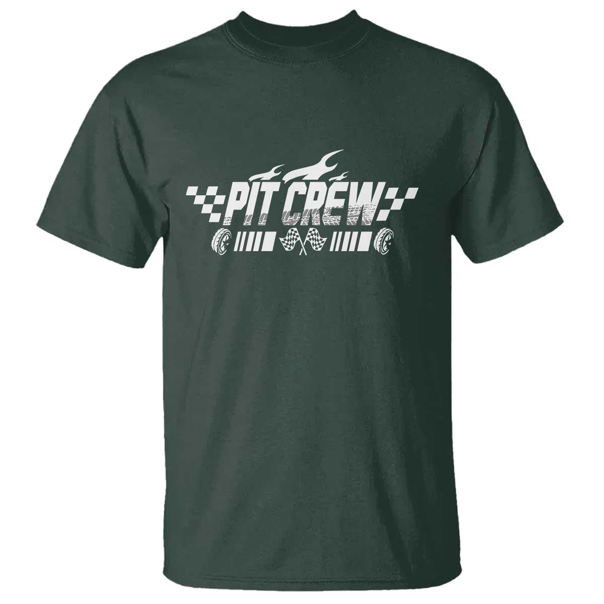 Pit Crew T Shirt Race Car Family Racing Birthday Hosting Parties - Wonder Print Shop