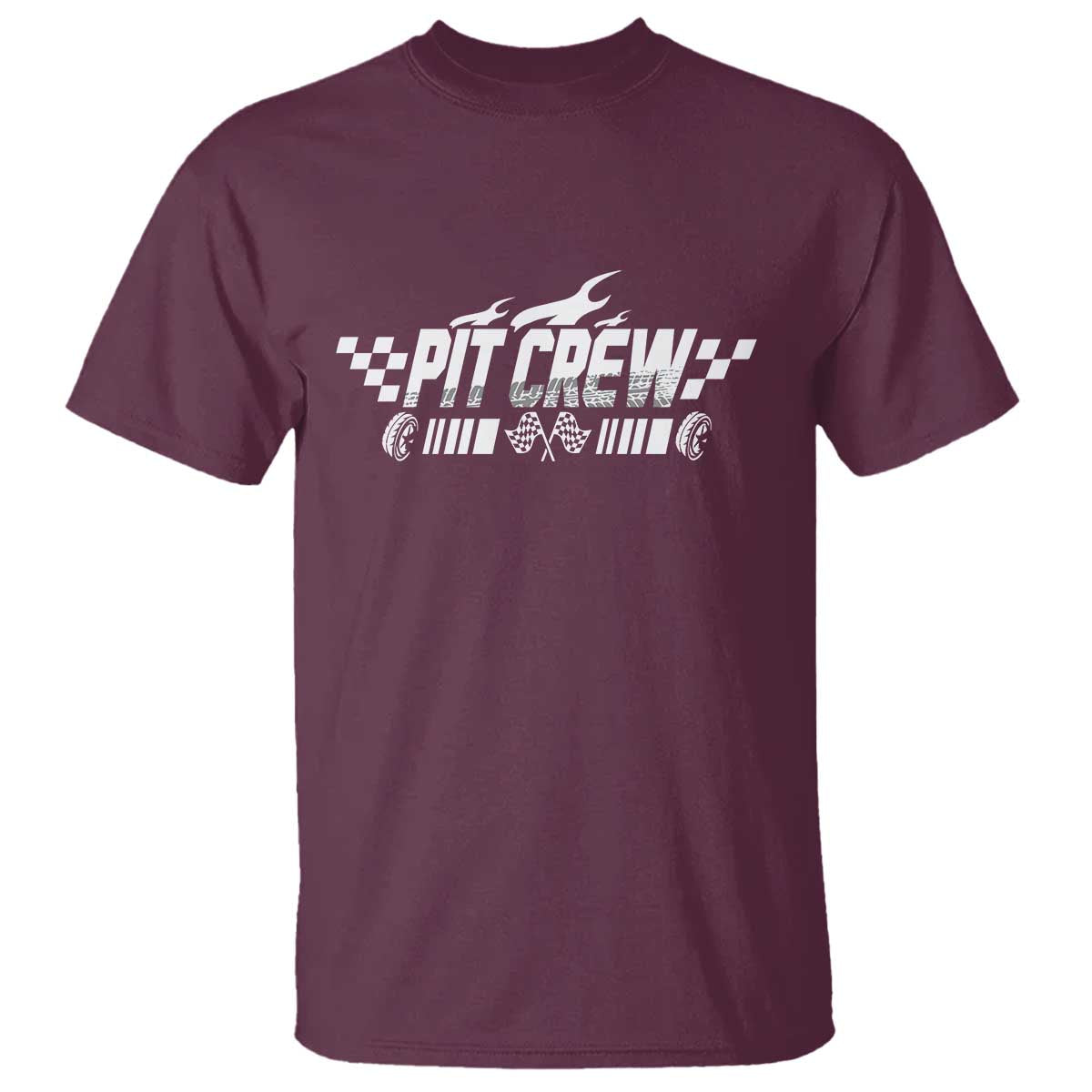 Pit Crew T Shirt Race Car Family Racing Birthday Hosting Parties - Wonder Print Shop