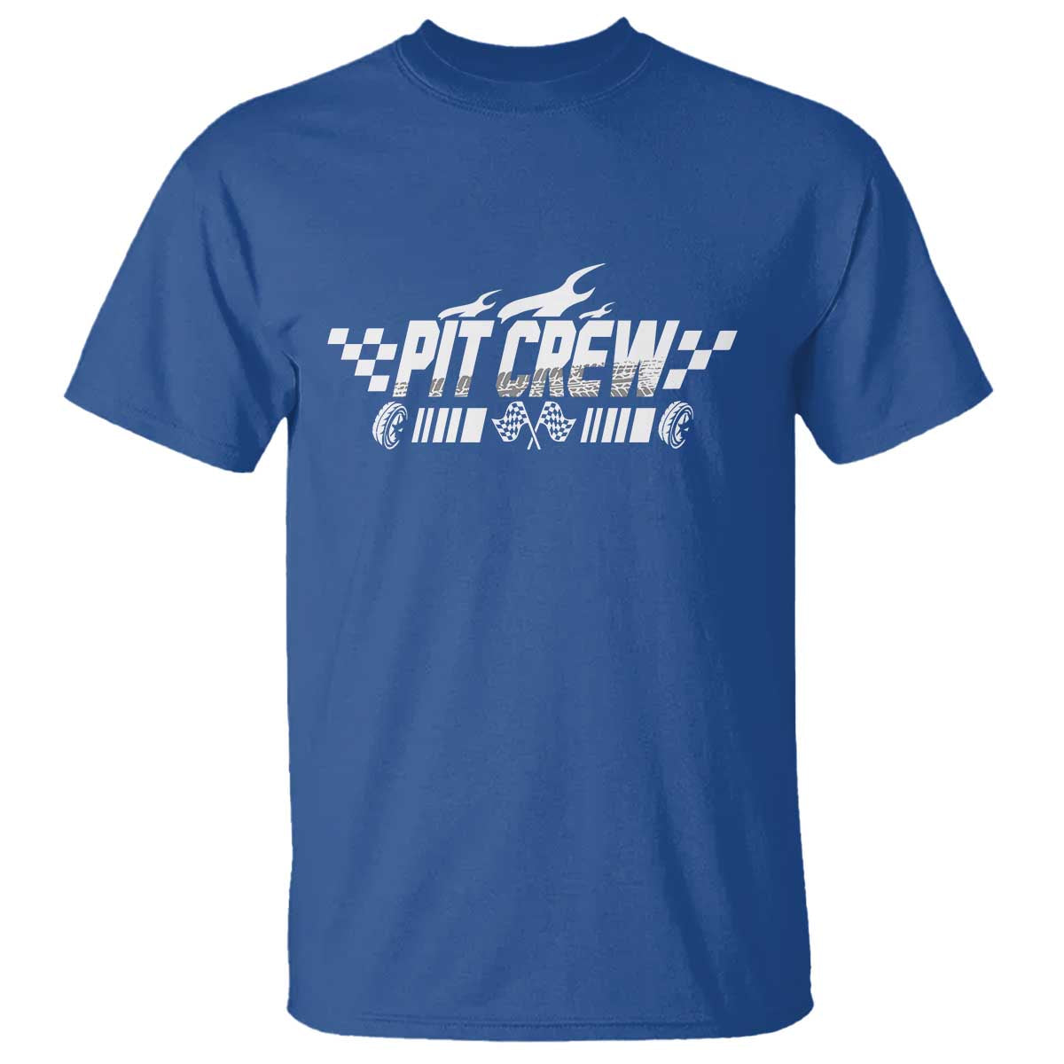Pit Crew T Shirt Race Car Family Racing Birthday Hosting Parties - Wonder Print Shop