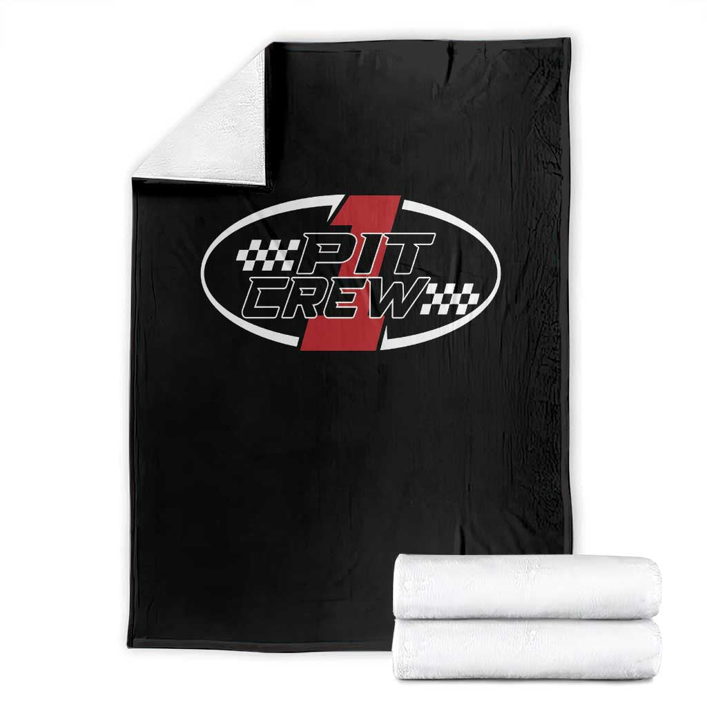 Pit Crew Throw Blanket Race Car Racing Birthday Hosting Parties - Wonder Print Shop