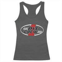 Pit Crew Racerback Tank Top Race Car Racing Birthday Hosting Parties - Wonder Print Shop