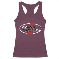 Pit Crew Racerback Tank Top Race Car Racing Birthday Hosting Parties - Wonder Print Shop