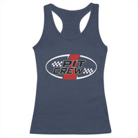 Pit Crew Racerback Tank Top Race Car Racing Birthday Hosting Parties - Wonder Print Shop