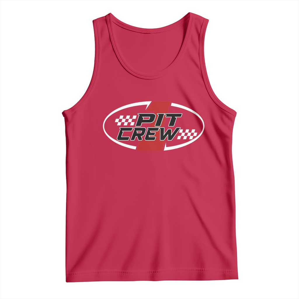 Pit Crew Tank Top Race Car Racing Birthday Hosting Parties - Wonder Print Shop