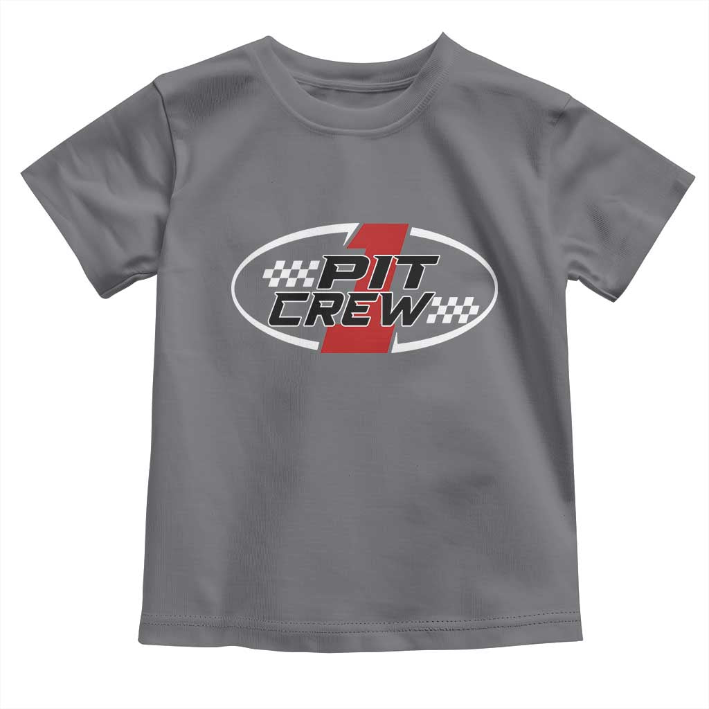 Pit Crew Toddler T Shirt Race Car Racing Birthday Hosting Parties - Wonder Print Shop