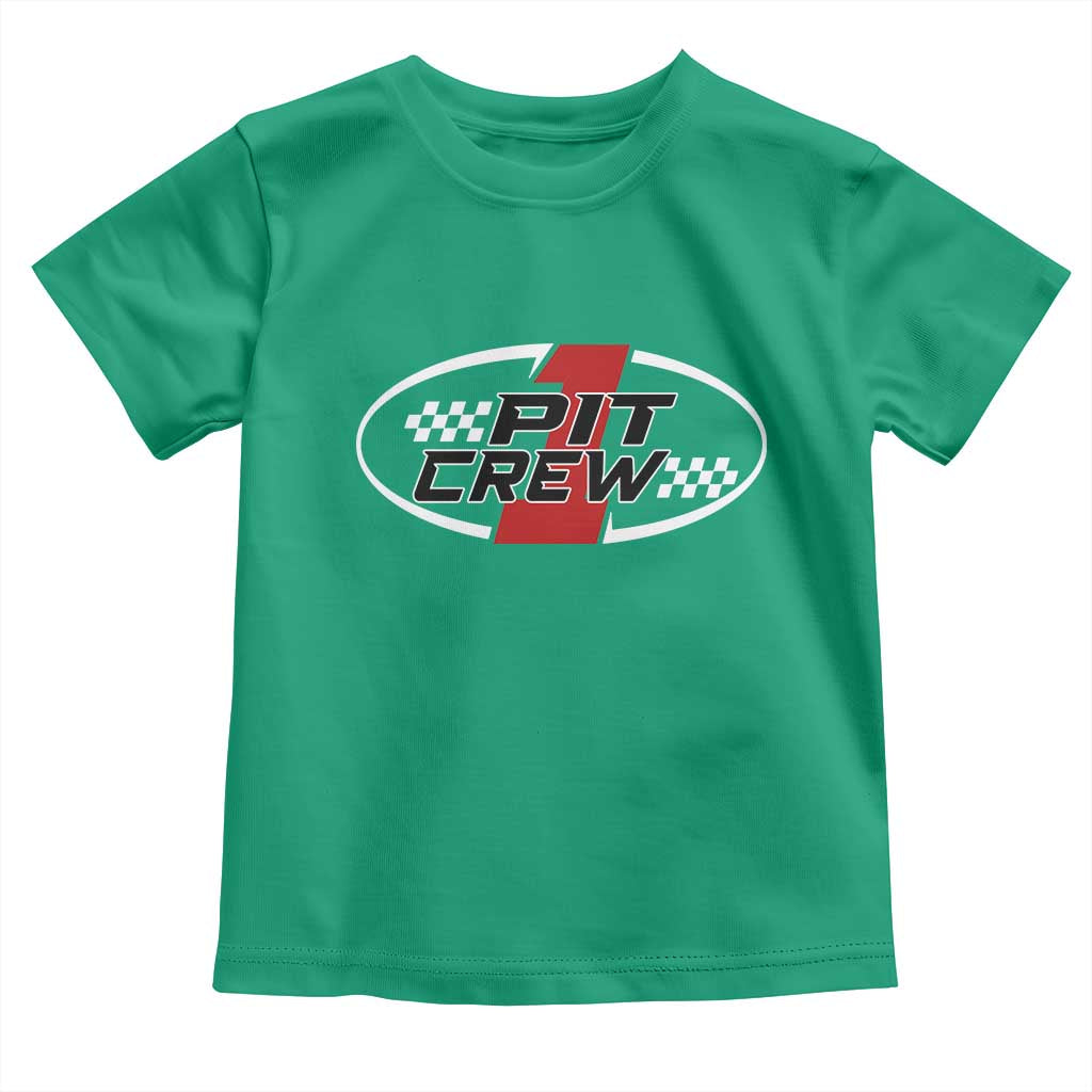 Pit Crew Toddler T Shirt Race Car Racing Birthday Hosting Parties - Wonder Print Shop