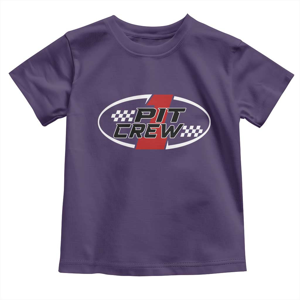 Pit Crew Toddler T Shirt Race Car Racing Birthday Hosting Parties - Wonder Print Shop