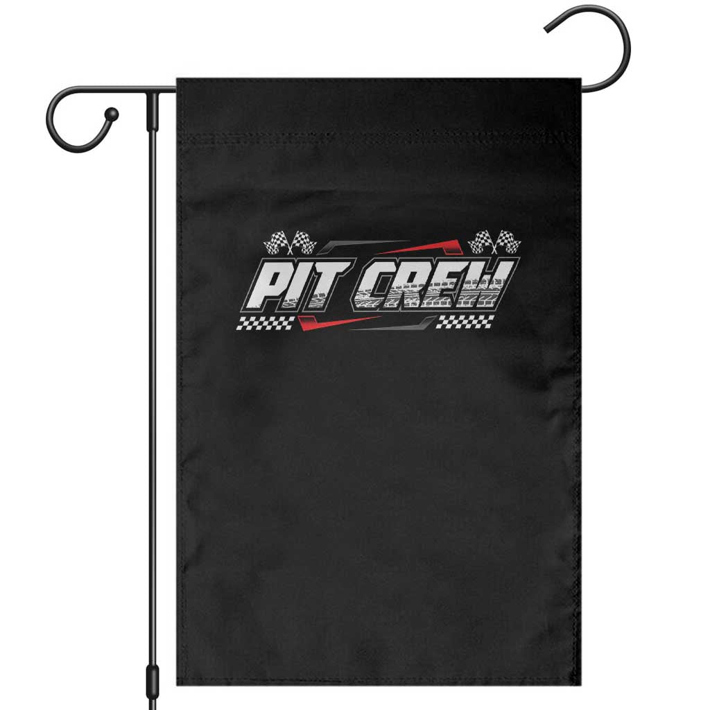 Pit Crew Garden Flag Race Car Family Racing Birthday Parties - Wonder Print Shop