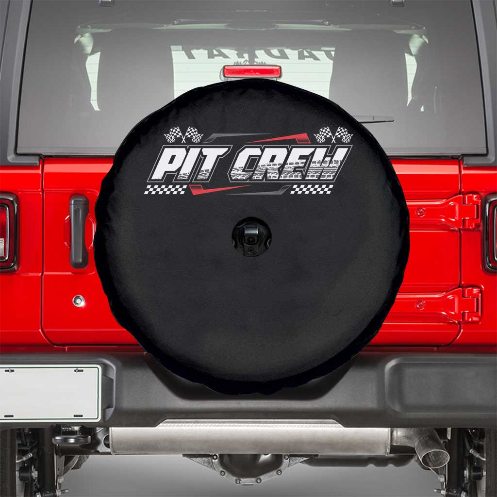 Pit Crew Spare Tire Cover Race Car Family Racing Birthday Parties - Wonder Print Shop