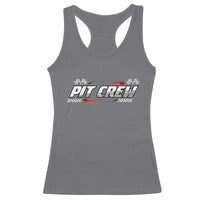 Pit Crew Racerback Tank Top Race Car Family Racing Birthday Parties - Wonder Print Shop