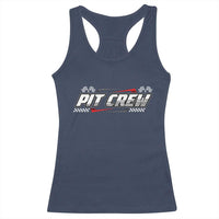 Pit Crew Racerback Tank Top Race Car Family Racing Birthday Parties - Wonder Print Shop