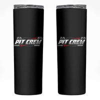 Pit Crew Skinny Tumbler Race Car Family Racing Birthday Parties - Wonder Print Shop