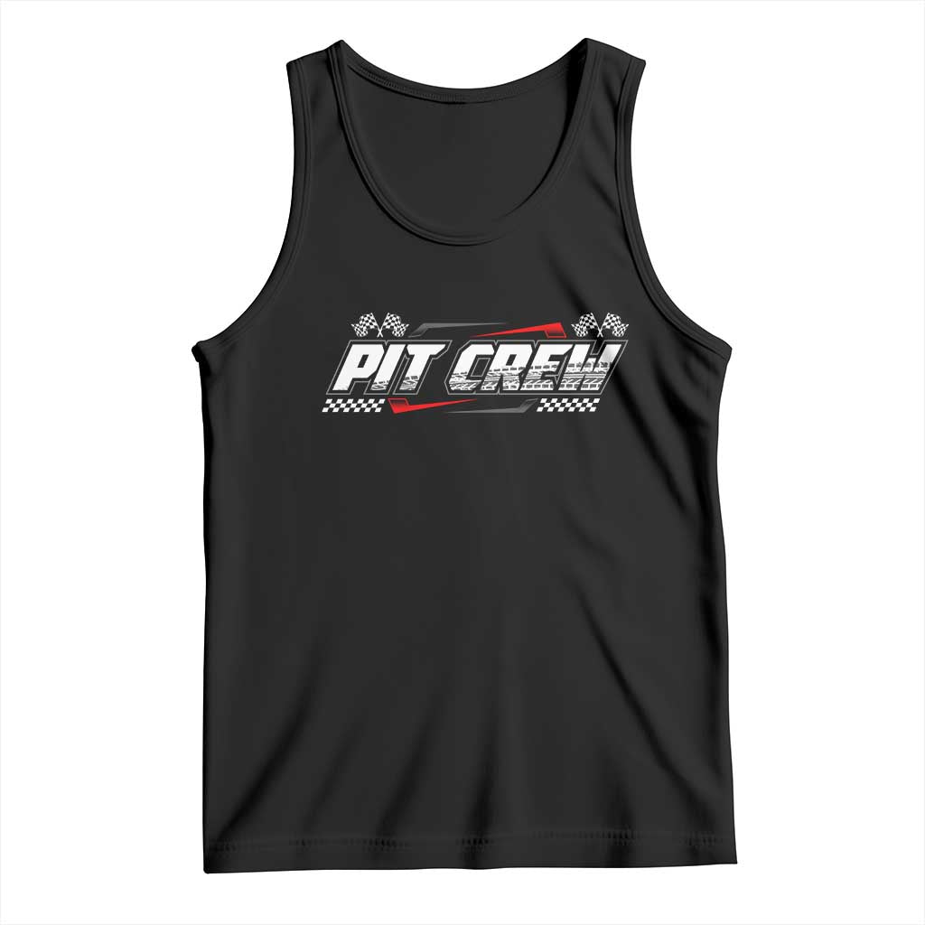 Pit Crew Tank Top Race Car Family Racing Birthday Parties - Wonder Print Shop