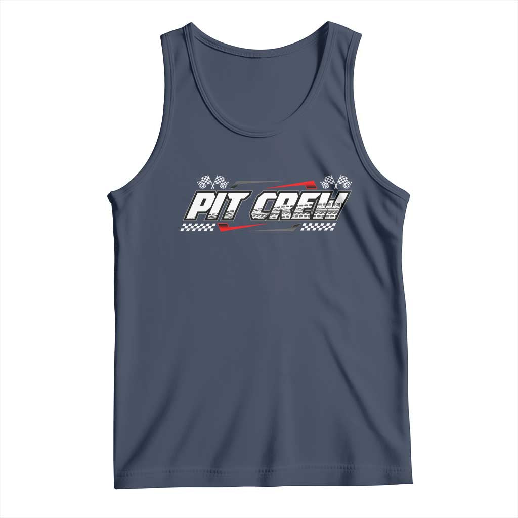 Pit Crew Tank Top Race Car Family Racing Birthday Parties - Wonder Print Shop