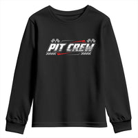 Pit Crew Youth Sweatshirt Race Car Family Racing Birthday Parties - Wonder Print Shop