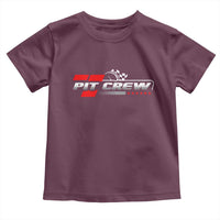 Pit Crew Toddler T Shirt Family Racing Birthday Race Car - Wonder Print Shop
