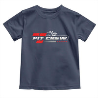 Pit Crew Toddler T Shirt Family Racing Birthday Race Car - Wonder Print Shop
