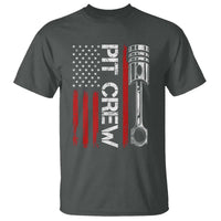 Pit Crew T Shirt Racing Race Car American Flag - Wonder Print Shop
