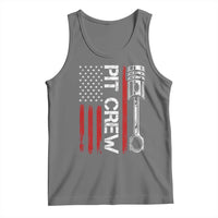 Pit Crew Tank Top Racing Race Car American Flag - Wonder Print Shop
