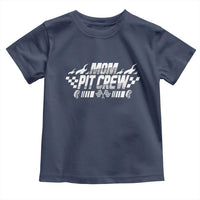 Mom Pit Crew Toddler T Shirt Race Car Family Racing Birthday Hosting Parties - Wonder Print Shop