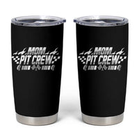 Mom Pit Crew Tumbler Cup Race Car Family Racing Birthday Hosting Parties - Wonder Print Shop