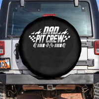 Dad Pit Crew Spare Tire Cover Race Car Family Racing Birthday Hosting Parties - Wonder Print Shop