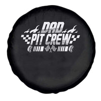 Dad Pit Crew Spare Tire Cover Race Car Family Racing Birthday Hosting Parties - Wonder Print Shop