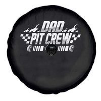 Dad Pit Crew Spare Tire Cover Race Car Family Racing Birthday Hosting Parties - Wonder Print Shop