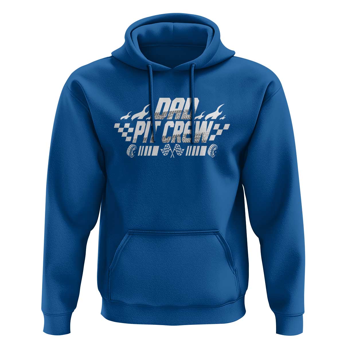 Dad Pit Crew Hoodie Race Car Family Racing Birthday Hosting Parties - Wonder Print Shop