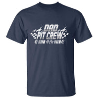 Dad Pit Crew T Shirt Race Car Family Racing Birthday Hosting Parties - Wonder Print Shop