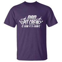 Dad Pit Crew T Shirt Race Car Family Racing Birthday Hosting Parties - Wonder Print Shop